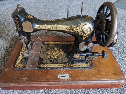 Singer 1903 hand crank - singer,