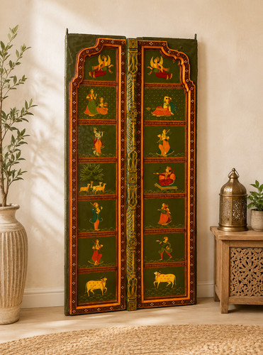 Vintage indian wooden - vintage,