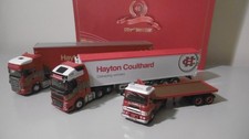 OXFORD HAYTON COULTHARD SCANIA VOLVO ERF CENTENARY TRUCK MODEL SET 76SET45 1:76