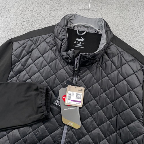 Puma frost quilted golf jacket - puma,