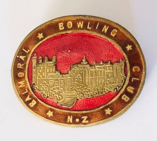 Balmoral bowling club badge - balmoral,