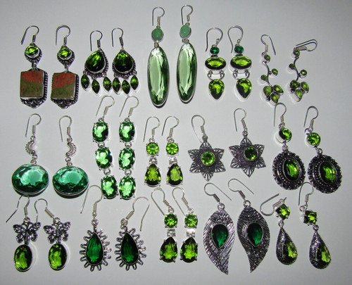 Huge choice peridot dangle - huge,