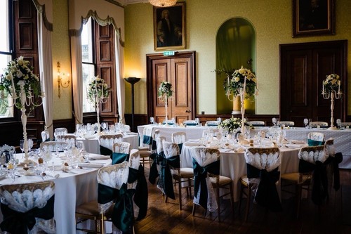 Wedding venue dressing - wedding, job