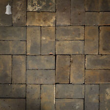 Batch of 164 Victorian Staffordshire Blue 10" x 5" Floorbricks – 5 Square Metres