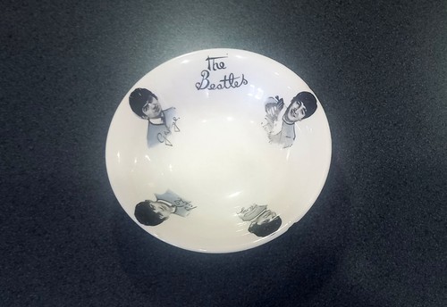Beatles china cereal bowl - beatles, uk