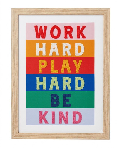 Framed inspirational quote - framed,