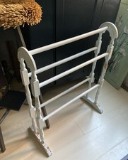 Vintage Chippy  Paint Towel Rail