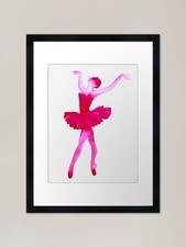 Ballerina Framed Art Print