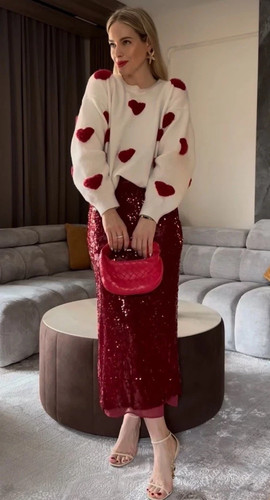 Zara collection sequin long - zara, zw