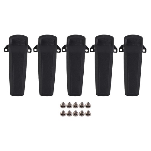 Radio belt clip - 5x, replacement