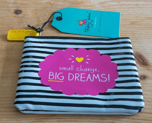 Small change big dreams coin - big,