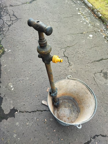Vintage garden spray pump - garden,