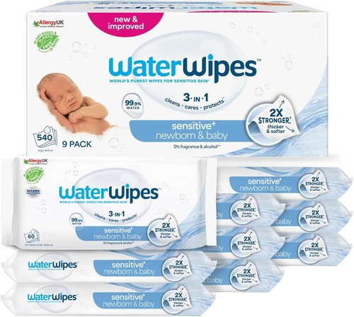 Waterwipes sensitive newborn - waterwipes, sensitive+