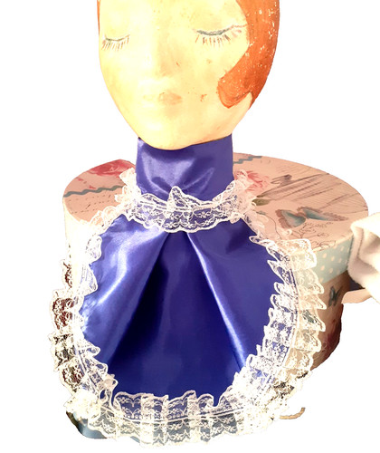 Jabot collar steam - ,
