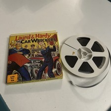 Super 8mm laurel and hardy Film The Car Wreckers