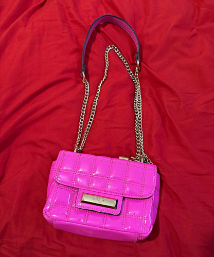 River island pink patent faux - island,