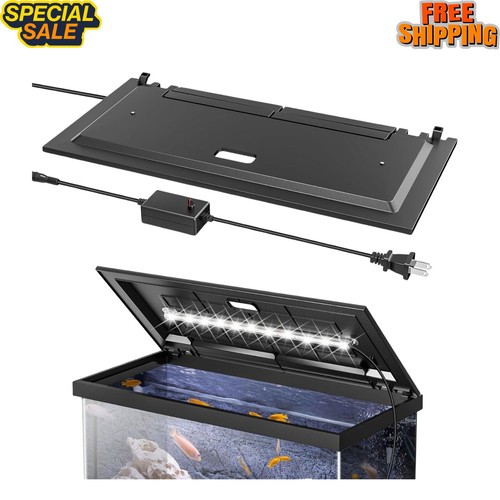 New led aquarium hood 24in - led,