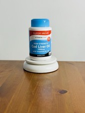 Cod Liver Oil 1000mg 180 Capsules VITAMINSTORE High Strength Vitamins A & D