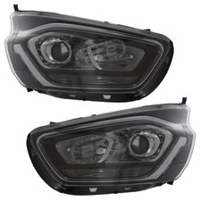 Ford Transit Custom 2018-2024 Headlights Headlamps Projector LED DRL 1 Pair