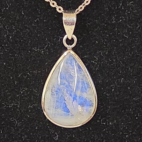 Vintage 925 silver teardrop - vintage,