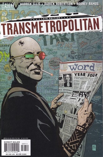 Transmetropolitan back - transmetropolitan, #37