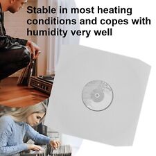 12 x 12" Inch White Paper Poly