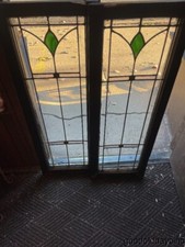 Antique Stained Leaded Glass