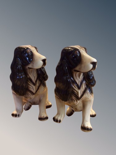 Two large vintage porcelain - large,