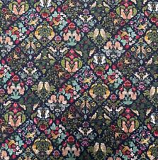 Fat Quarter Art Nouveau Symphony Morisu Fox Deer Owl Rabbit 100% Cotton Fabric