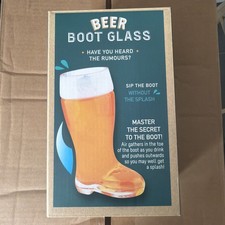 Beer boot glass - beer,