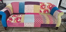 DFS Patchwork 2 Seater Sofa &