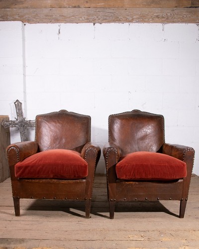 Pair refurbished antique - pair, of