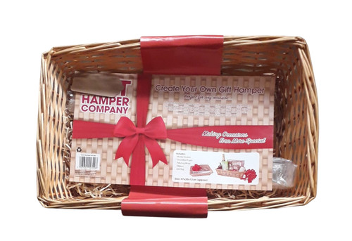 Wicker gift hamper - wicker,