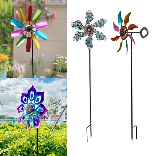 Rainbow wind spinner - rainbow,