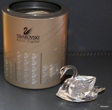 Iconic Swarovski Crystal Swan medium, 010006, boxed (b)