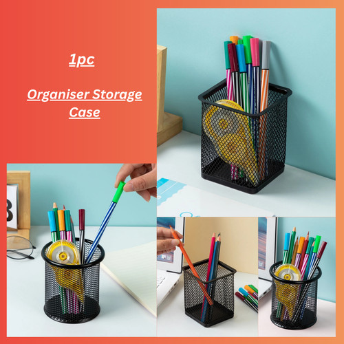 1pc desk mesh pen - pen, holder