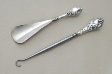 Sterling Silver Handled Button