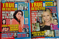 True detective magazines x2