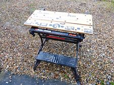 BLACK+DECKER Workmate Plus 825, Work Bench Tool Stand Saw Horse , Dual Height