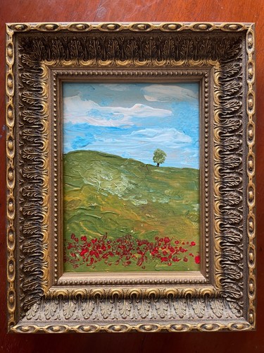 Oil painting panel all - oil, “all