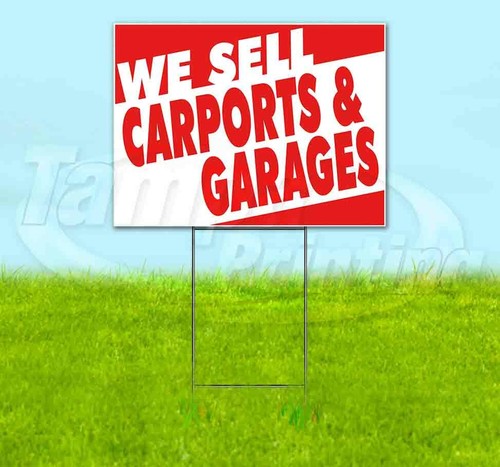 Sell carports and garages - and,