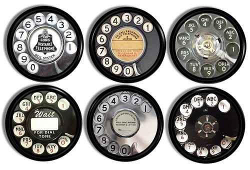 Vintage steampunk rotary dial - vintage,
