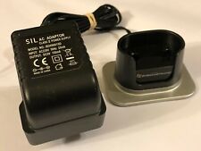 CHARGE DOC BASE + SIL CHARGER for PHILIPS 433 VOIP SKYPE CORDLESS INTERNET PHONE