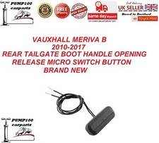 BOOT HANDLE FOR VAUXHALL