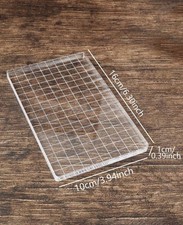 Acrylic Stamp Block, Rectangle
