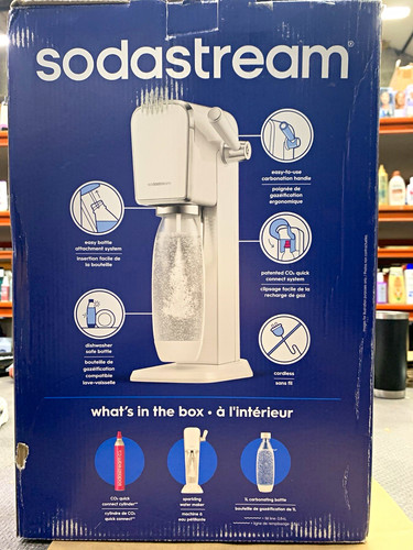 Sodastream white soda maker - white,