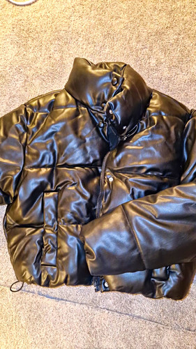 Zara womens black - black, leather