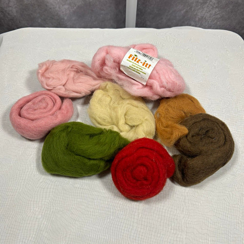 Wool roving fibre - fibre, pack/set