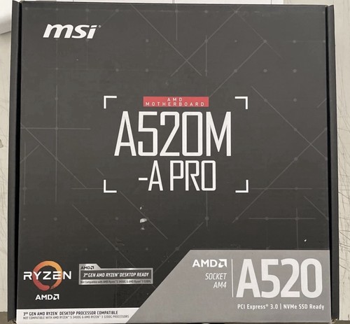Msi a520m pro socket am4 - msi,