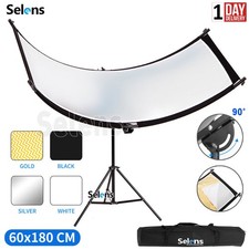 Selens 4in1 Photography Light Reflector Portrait Shape Curved Lighting Diffuser